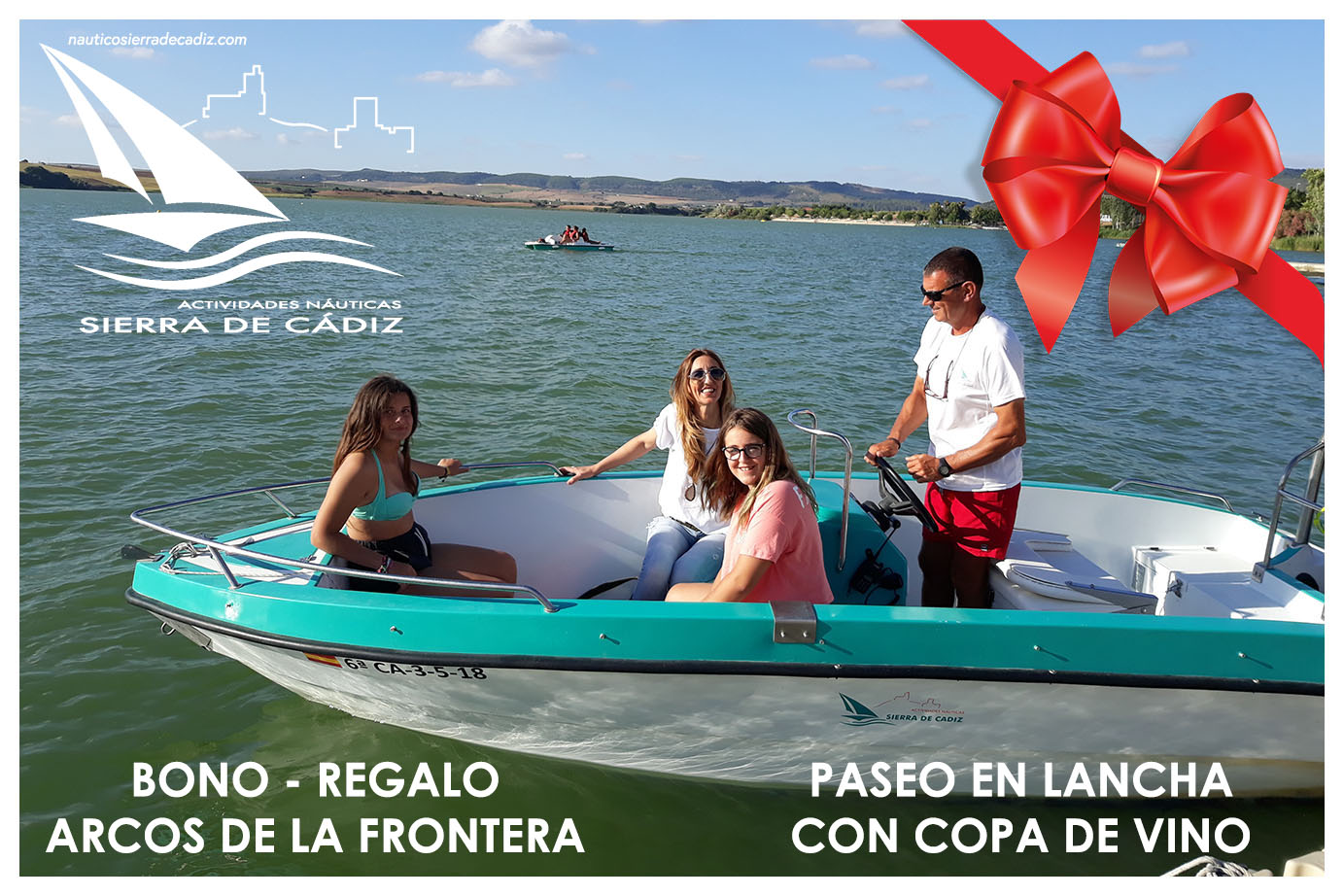 Bono regalo paseo en lancha
